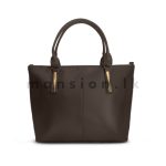 Long Clip Detail Satchel HandBag - Image 17