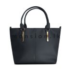 Long Clip Detail Satchel HandBag - Image 8
