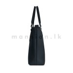 Long Clip Detail Satchel HandBag - Image 9