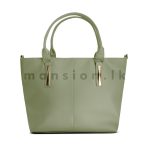 Long Clip Detail Satchel HandBag - Image 11