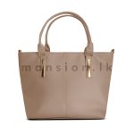 Long Clip Detail Satchel HandBag - Image 5