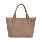 Long Clip Detail Satchel HandBag - Image 7