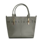 Long Clip Detail Satchel HandBag - Image 2