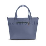 Long Clip Detail Satchel HandBag - Image 14