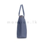 Long Clip Detail Satchel HandBag - Image 15