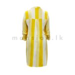Striped Kurta Top - Yellow - Image 2