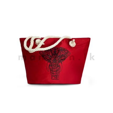 Elephant Fabric Tote