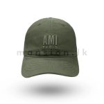 Narrow Visor Emb AMI Cotton Cap - Image 3