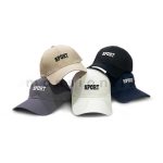 Emb SPORT Text Cap