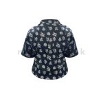 Front Knot Crop Shirt - Image 2