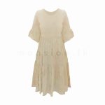 Ruffle Elbow Tiered Dress