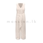 Sleeveless Shimmer Jumpsuit