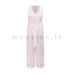 Sleeveless Shimmer Jumpsuit - Image 4