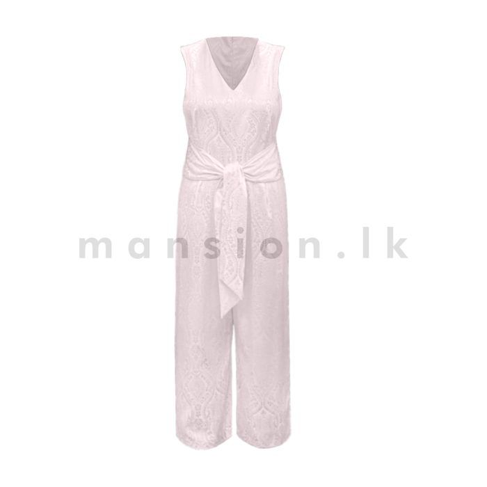 Sleeveless Shimmer Jumpsuit - Image 4