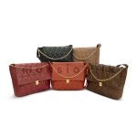 Triangles Quilted Side Bag