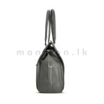 Buckle & Tie Detail Satchel Handbag - Image 19