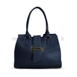 Buckle & Tie Detail Satchel Handbag - Image 23
