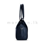 Buckle & Tie Detail Satchel Handbag - Image 25