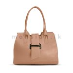 Buckle & Tie Detail Satchel Handbag - Image 8