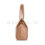 Buckle & Tie Detail Satchel Handbag - Image 10
