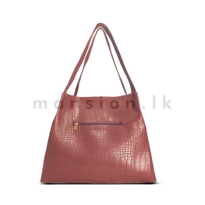 Crocodile Texture Tote - Image 12