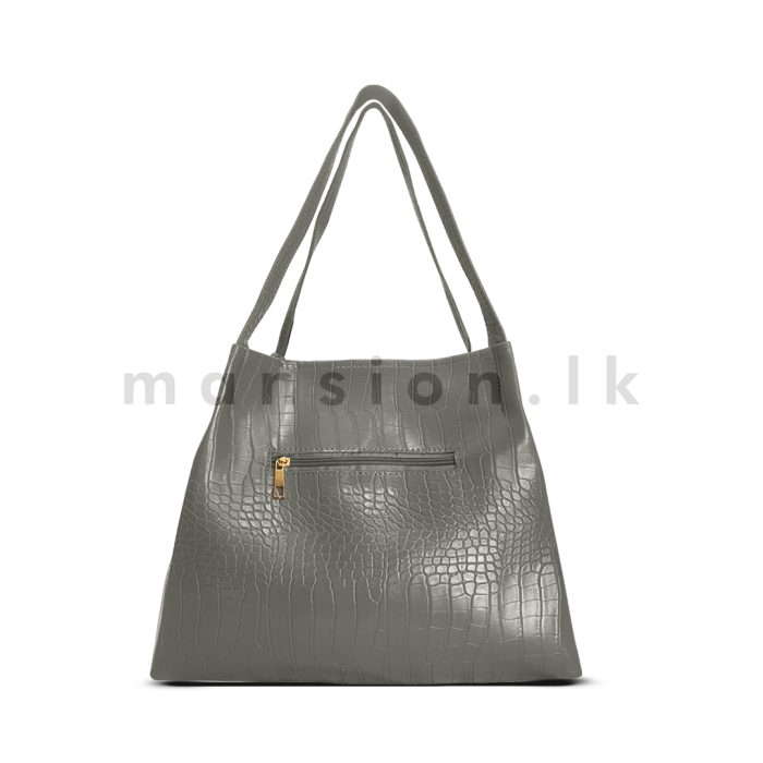 Crocodile Texture Tote - Image 18