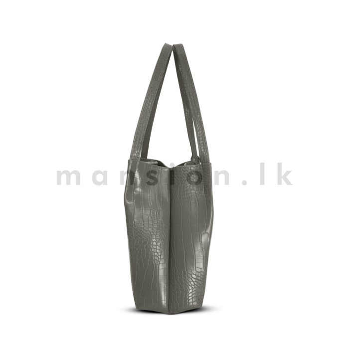 Crocodile Texture Tote - Image 19