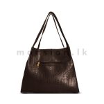 Crocodile Texture Tote - Image 6
