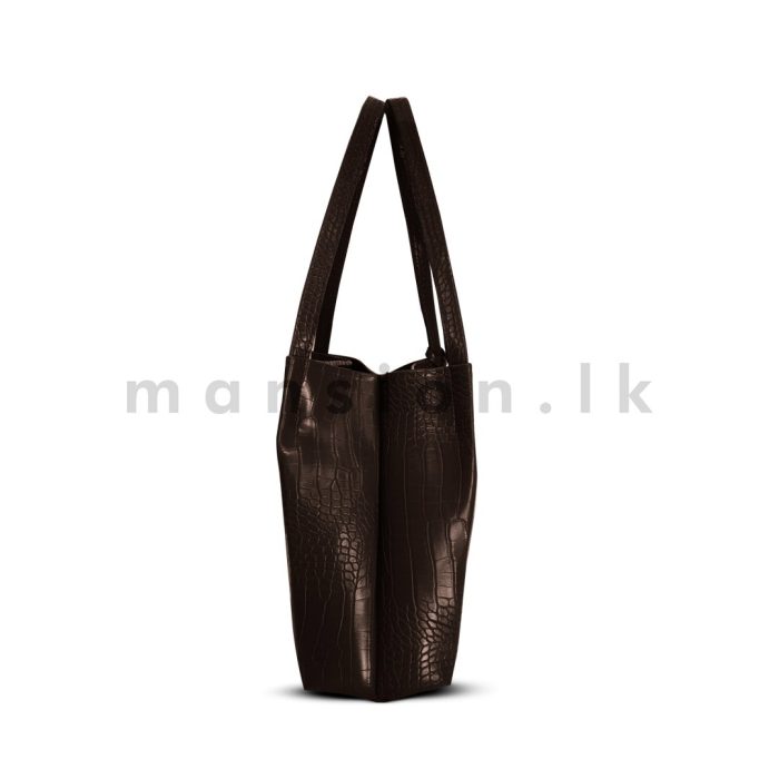 Crocodile Texture Tote - Image 7