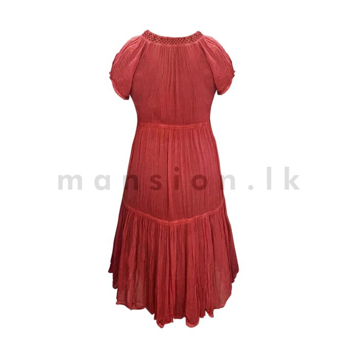 Tie & Dye Tiered Dress - Image 2