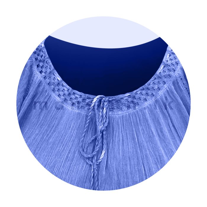 Tie & Dye Tiered Dress - Image 6