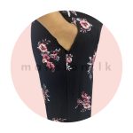 Floral Crop Shirt with Pants - Pink - Image 2
