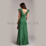 Asymmetrical Frill Hem Dress - Image 2