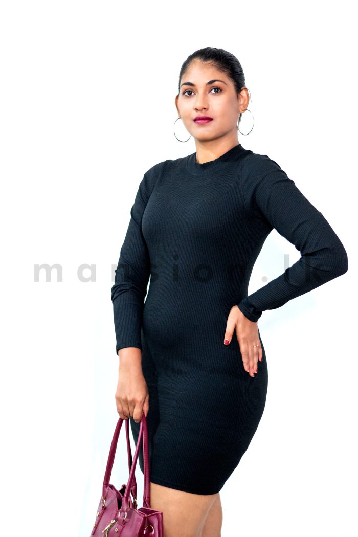 Long Sleeves Bodycon Dress - Image 3