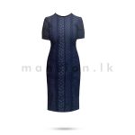 Cutlon Midi Dress - Denim Blue