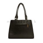 Double Zip Detail Satchel Handbag - Image 12