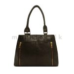 Double Zip Detail Satchel Handbag - Image 11