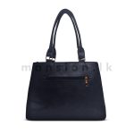 Double Zip Detail Satchel Handbag - Image 9