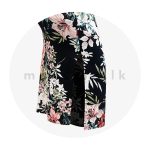High Neck Bodycon Dress - Black - Image 3
