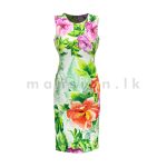 Sleeveless Bodycon Dress - Mix