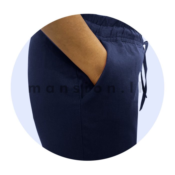 Casual Solid Linen Pant - Image 4