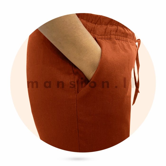 Casual Solid Linen Pant - Image 10
