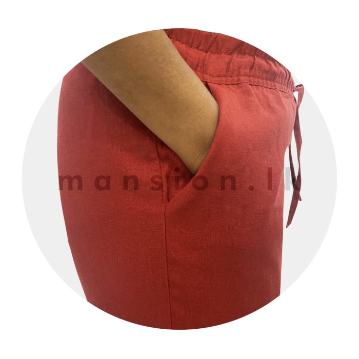 Casual Solid Linen Pant - Image 7