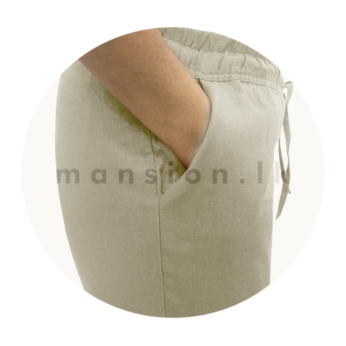 Casual Solid Linen Pant - Image 21
