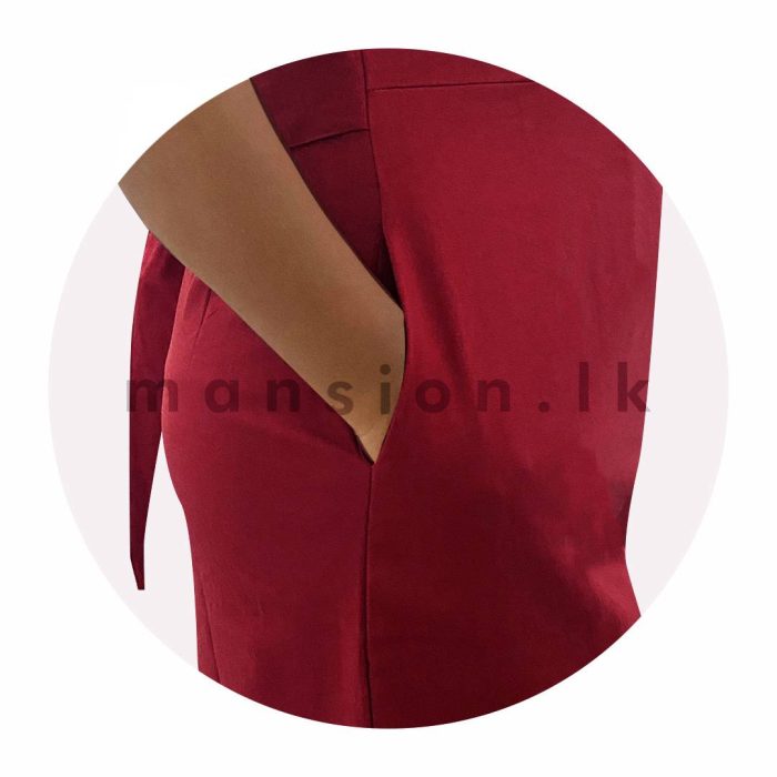 Sleeveless Linen Shift Dress - Image 9