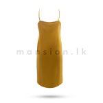 Silky Dress - Yellow - Image 3