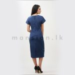 Chambray Midi Dress - Image 3
