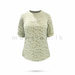 Puff Sleeve Top - Green