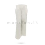 Lace Detail Linen Pant