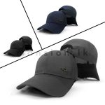 Metal Badge Plain Cap